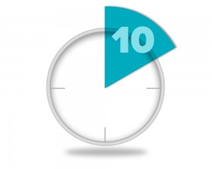 AC Sustainability Commit 10 minutes clock