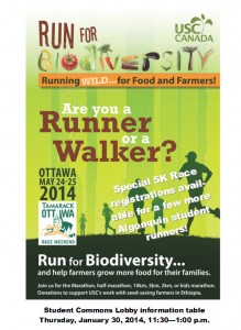 Poster for Run for Biodiversity
