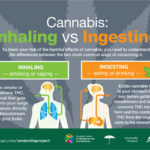 Cannabis - inhaling vs ingesting