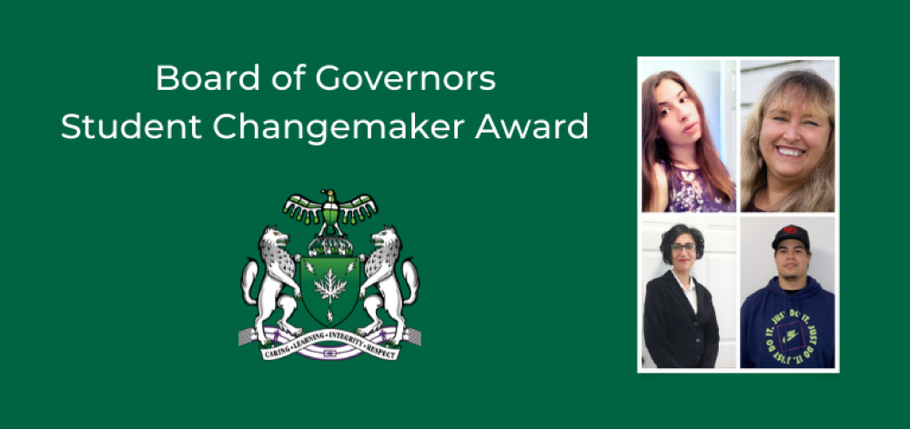 Board of Governors Changemaker Award