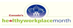 Corporate logo for Canada's Healthy Workplace Month